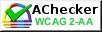 AChecker WCAG 2-AA